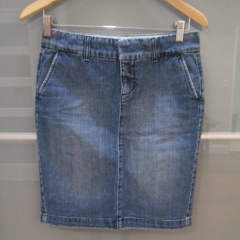 Vintage Juicy Couture Jeans Denim Pencil Skirt